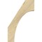 Ekena Millwork 4"W x 14"D x 22"H Westlake Rough Sawn Knee Brace, Douglas Fir BRC04X14X22WTL00RDF - alternate 2